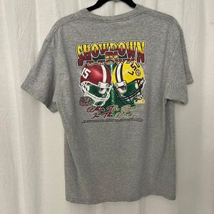 Gray 2013 Alabama vs. LSU college football T-shirt